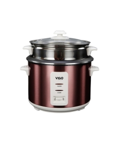 ViGo Rice Cooker- 1.8 L SS 40-06 Red (Single Pot)