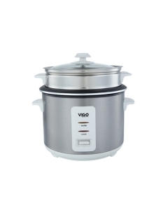 ViGo Rice Cooker- 1.8 L 40-07 Silver SS (Single Pot)