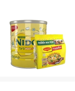 NIDO Fortigrow Milk Powder 2.5Kg (Free MAGGI Masala Noodles 16pack)