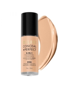 Milani Conceal + Perfect Foundation - Creamy Natural (02a)