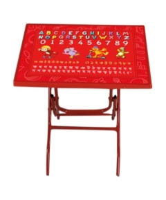 Baby Reading Table St/Leg ABC (Joy) Red