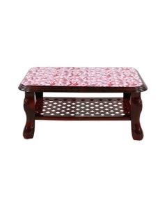 Sofa Table Printed Cherry Rose Wood 86769