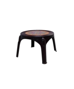 Caino Center Table Ro Printed Crown Rosewood