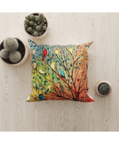 5 pc beautiful birds city of nature pillow covers 16/16