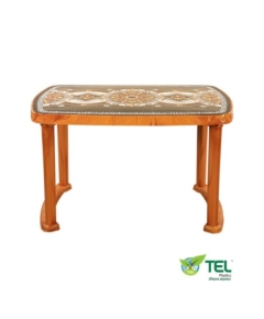 4 Seated Deluxe Table Print S/W Royal (Pl/L) TEL