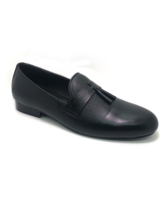 ELEGANTE Mens Casual Black Shoes