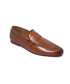 ELEGANTE Mens Casual Tan light Brown Shoes