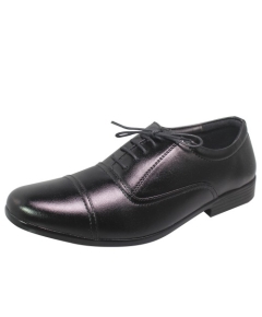 Bay Mens Casual Black Shoes