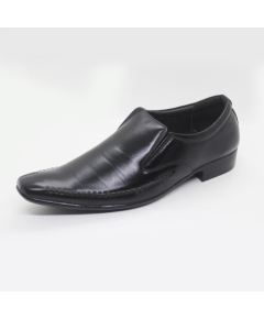 Bay Mens Casual Black Shoes