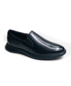 Bay Mens Casual Black Shoes