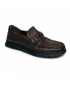 ELEGANTE Mens Casual Brown Shoes