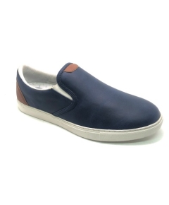 Bay Mens Casual Blue Shoes