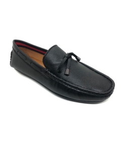 Bay Mens Casual Black Shoes