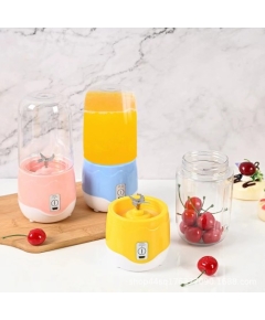 Portable Mini Juicer Cup Blender USB Rechargeable Blender for Shakes