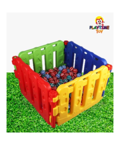 Baby Playtime Playpen Small size 31"X22" With 50 pcs Ball