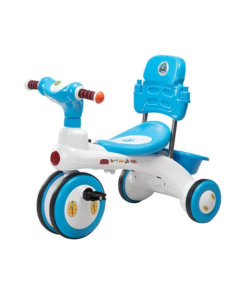 Rock Rider With Backrest 3Y - Blue