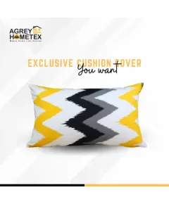 Exclusive Cushion Cover, Multicolor, (20x12) Buy 1 Get 1 Free_78954