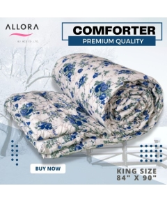 Blue Flower Comforter