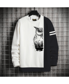 Premium Quality Cotton Sweater for Men (Owl)