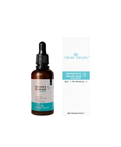 Nature Beauty Hyaluronic 1% & Glycolic Acid 2% Serum