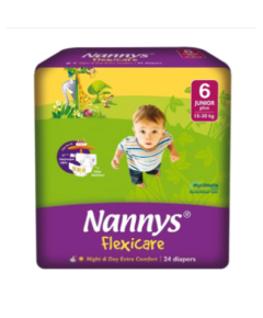 Nannys Flexicare Diaper Premium- Jumbo+(15-30 kg)