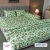 China Rose Print – Green Comforter Bedding Set (5 PCs), 2 image