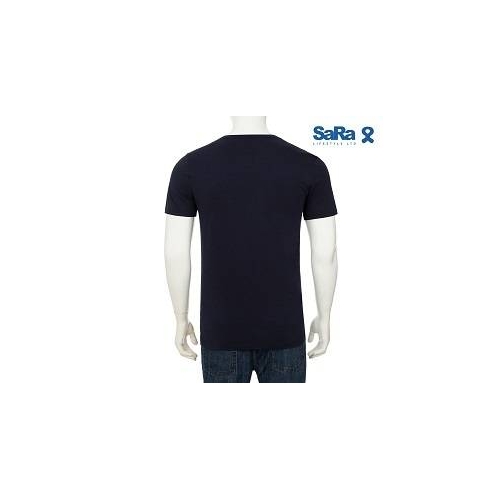 SaRa Men's T -Shirt Navy