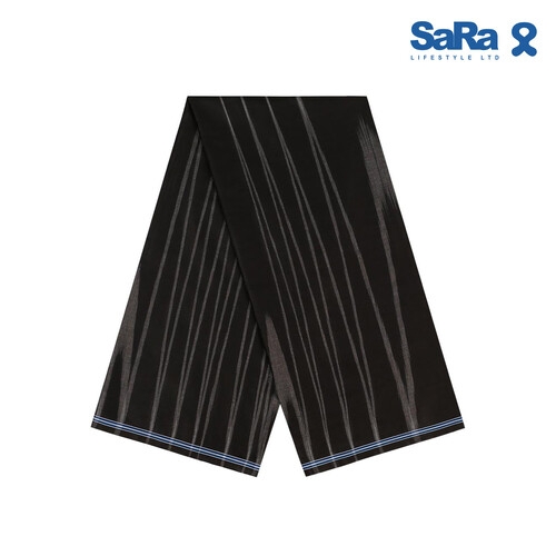 SaRa Mens Lungi (SLNRJ10-BLACK)