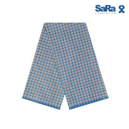 SaRa Mens Lungi (SLNRJ03-BLUE CHECK)