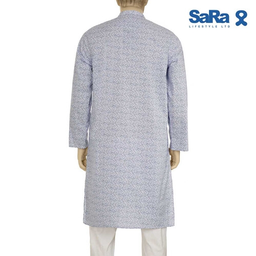 Sara Mens panjabi blue, Size: S, 3 image