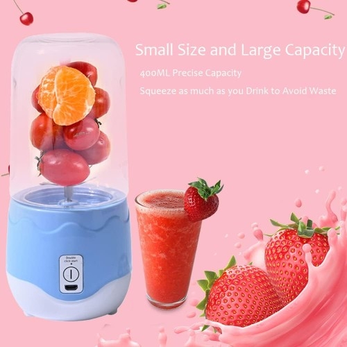 Portable Mini Juicer Cup Blender USB Rechargeable Blender for Shakes, 2 image