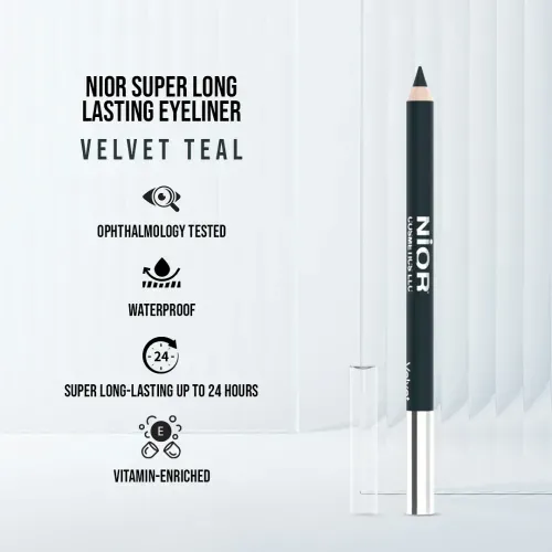 Nior Super Long Lasting Eyeliner – Velvet Teal, 2 image